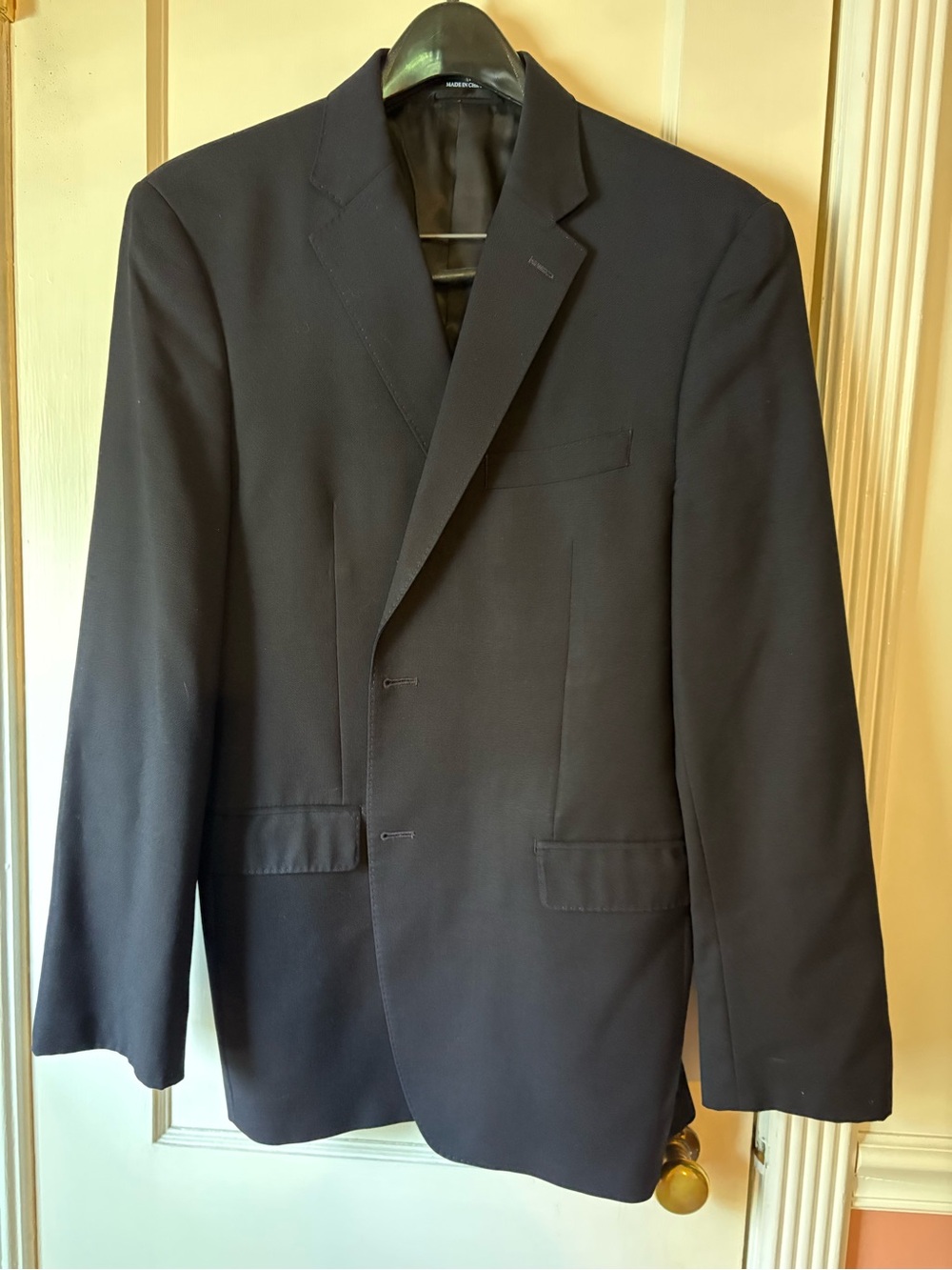 Ralph Lauren men's Black Suit Blazer - Classic Tailored Jacket size 40S
